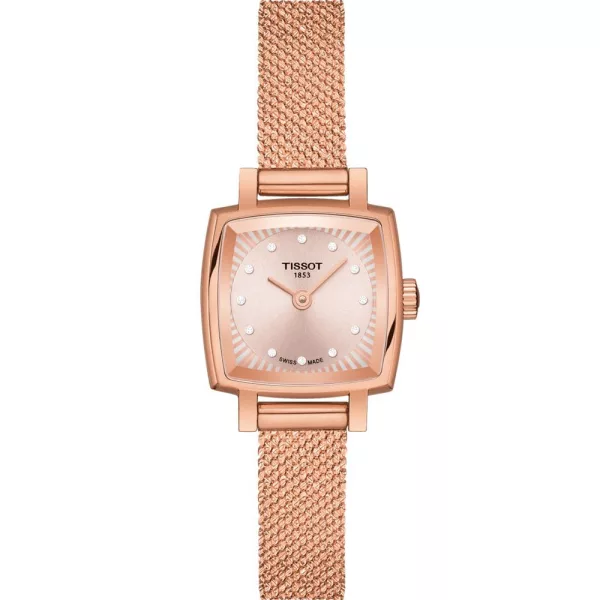 Tissot T-Lady Lovely Square Diamond montre femme T058.109.33.456.00