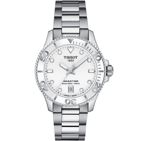 Tissot T-Sport Seastar 1000 montre femme ensemble T120.210.11.011.00