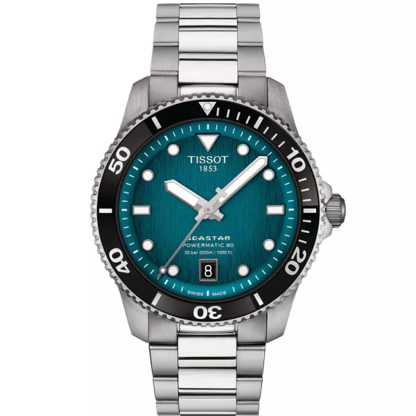 Tissot T-Sport Seastar 1000 Powermatic 80 montre pour hommes T120.807.11.091.00