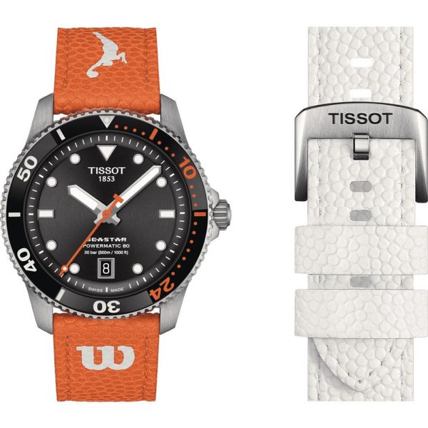Tissot T-Sport Seastar 1000 Wilson’s WNBA Special Edition unisex montre ensemble T120.807.17.051.00