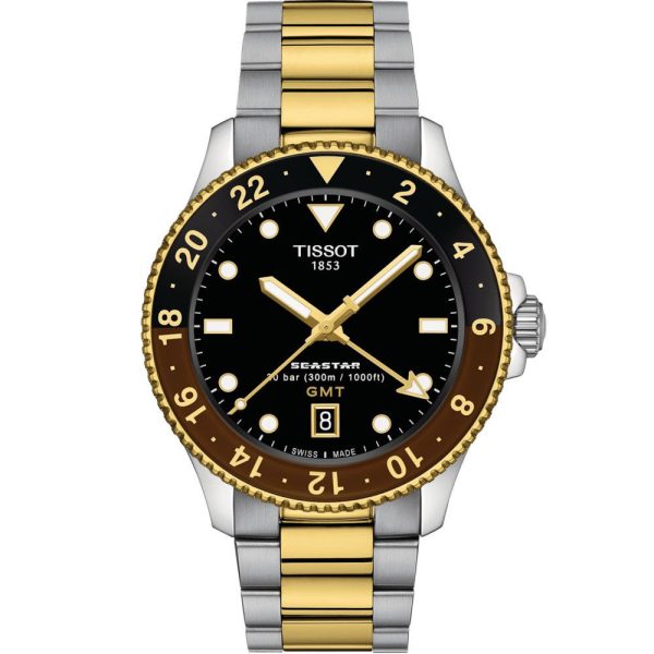Tissot T-Sport Seastar 1000 GMT montre pour hommes T120.852.22.051.00
