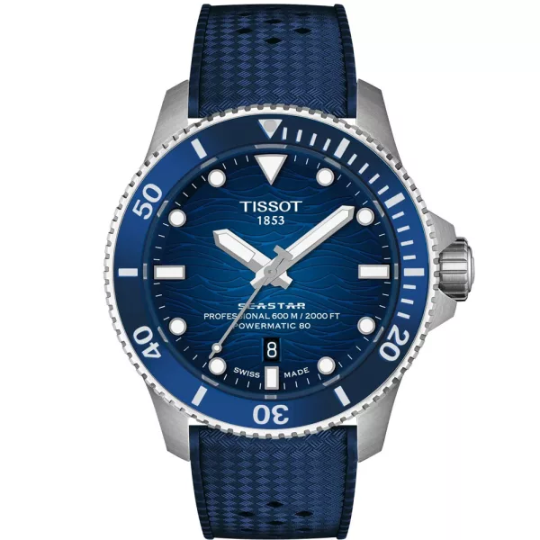 Tissot T-Sport Seastar 2000 44mm montre pour hommes T120.907.17.041.00