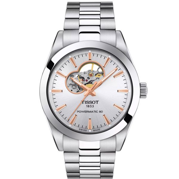 Tissot Classic Gentleman Powermatic 80 Open Heart montre pour hommes T127.407.11.031.01