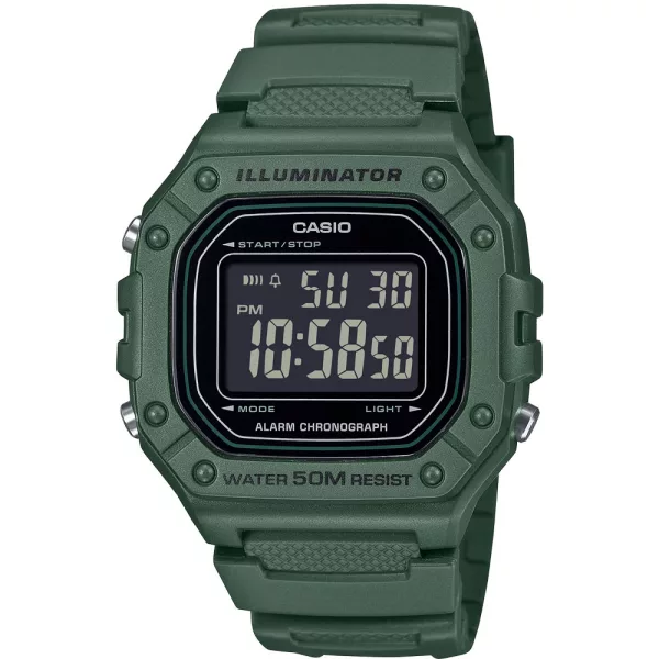 Casio Collection montre pour hommes W-218H-3BVEF