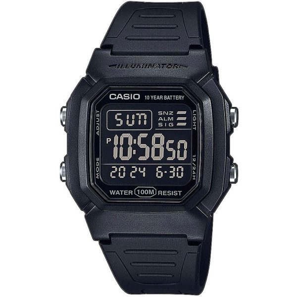 Casio Collection montre pour hommes W-800H-1BVES