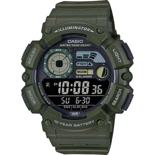 Casio Collection montre pour hommes WS-1500H-3BVEF