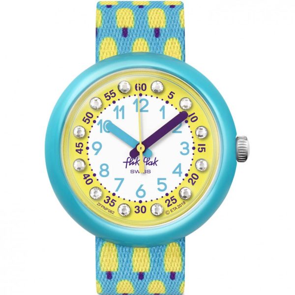 Flik Flak Lemon Freeze enfant montre ZFPNP062