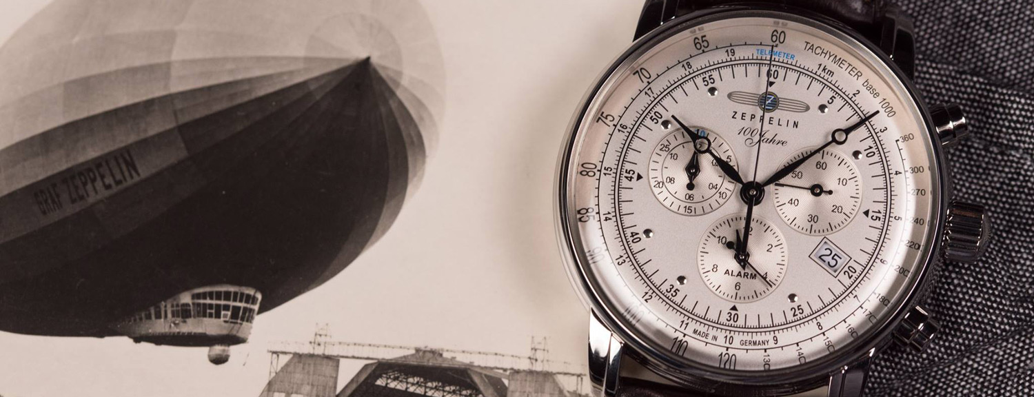 Les montres Zeppelin sont spéciales