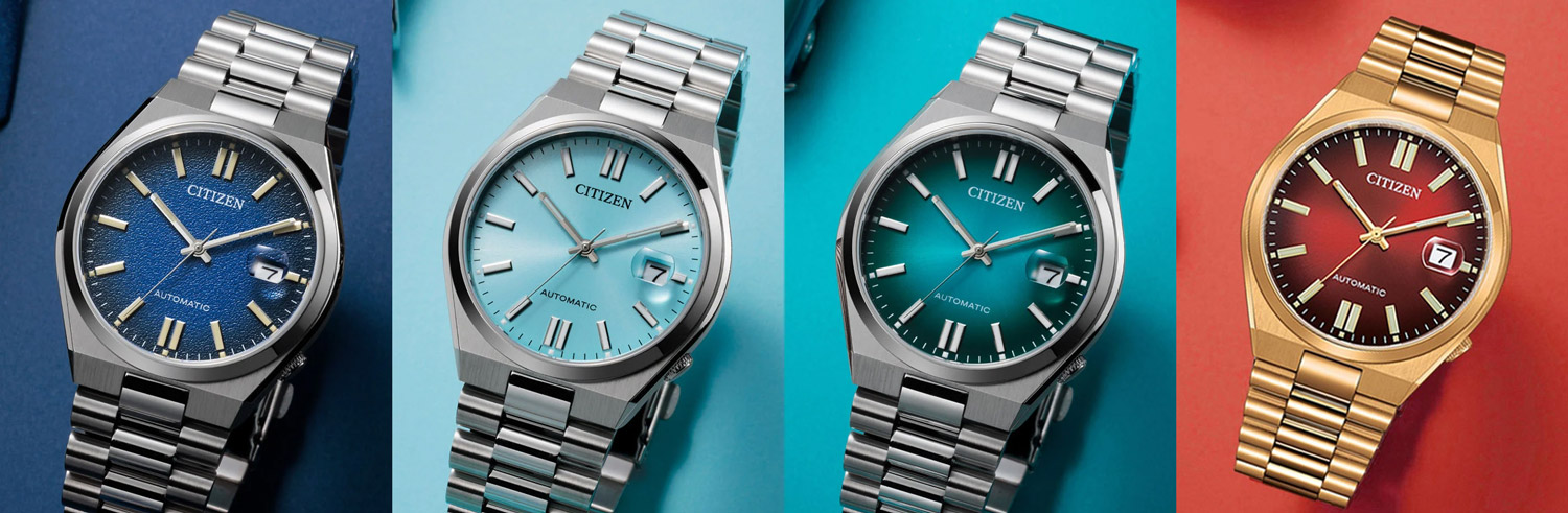 De nouveaux produits Citizen Tsuyosa Automatic ont été présentés par le fabricant!